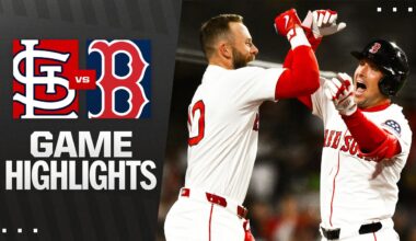 Cardinals vs. Red Sox Game 2 Highlights (4/6/25) | MLB Highlights