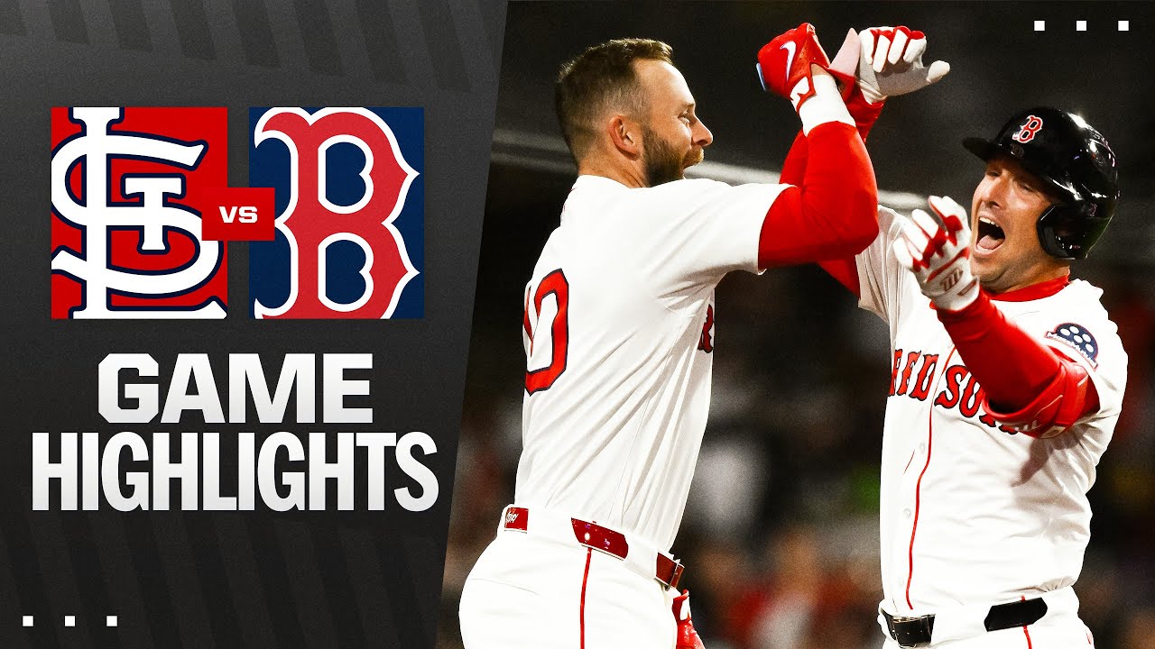 Cardinals vs. Red Sox Game 2 Highlights (4/6/25) | MLB Highlights