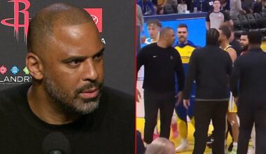 Ime Udoka on his Exchange with Steph Curry after the Draymond Green Sequence, Postgame Interview