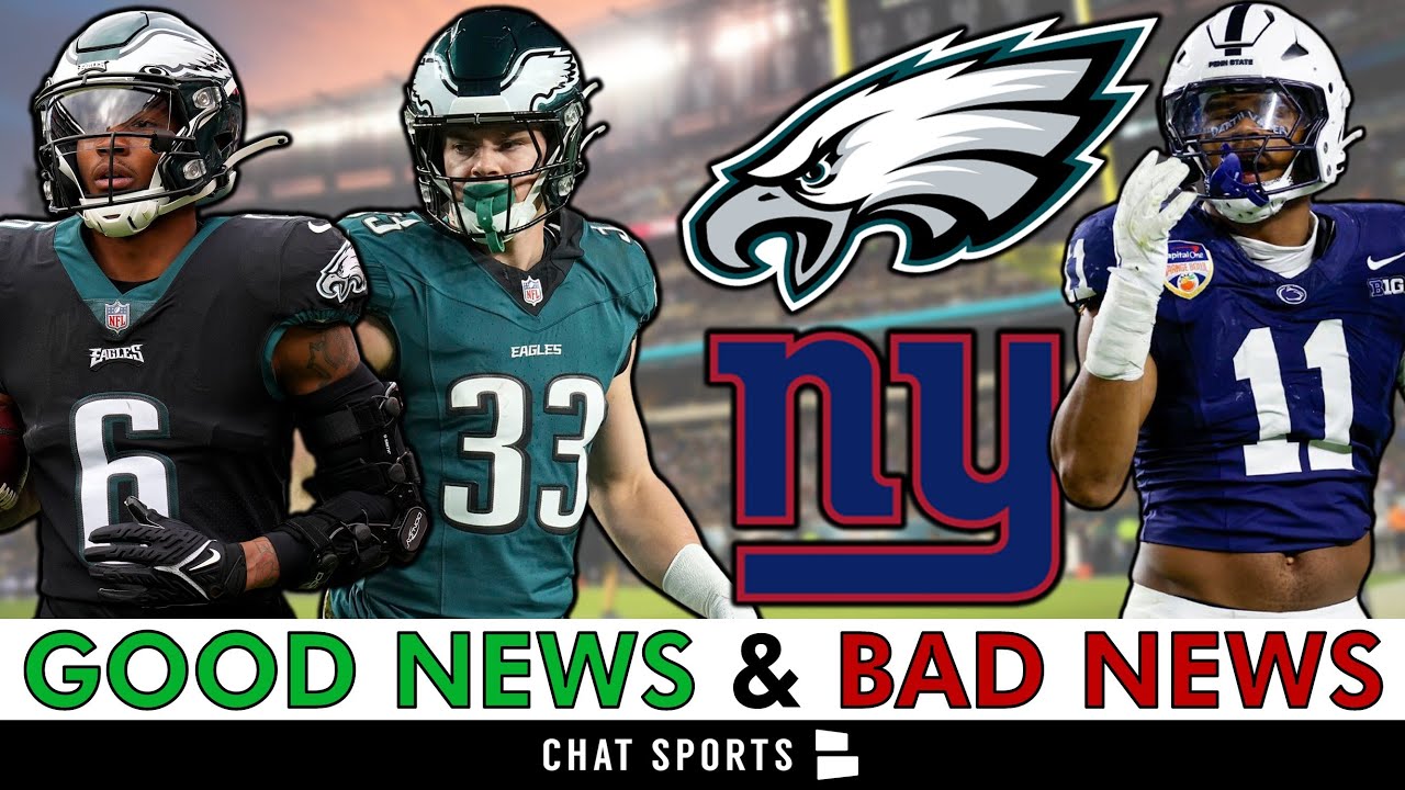 Philadelphia Eagles Fans Just Got GOOD NEWS & BAD NEWS Going Into 2025 NFL Draft