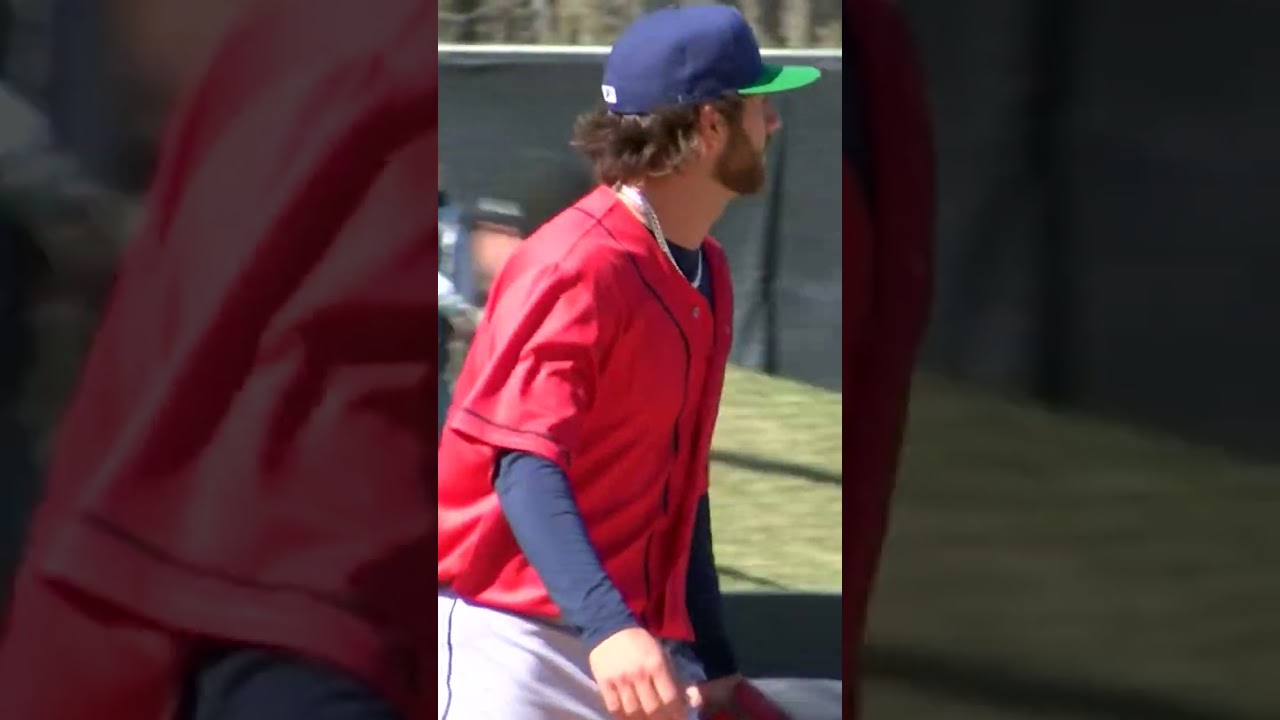 Milwaukee Brewers prospect Blake Burke DEMOLISHES his first pro HR!! #baseball #brewers #milb #mlb