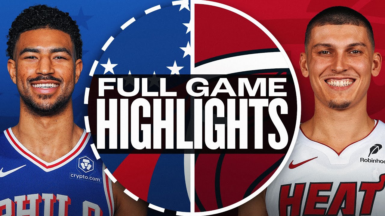 76ERS at HEAT | FULL GAME HIGHLIGHTS | April 7, 2025
