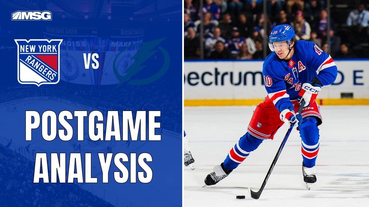 Rangers Fall To Bolts At The Garden | New York Rangers