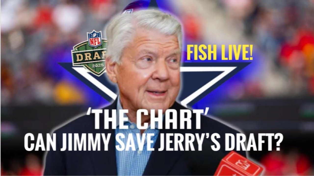 #DallasCowboys Fish at 6 Live: How Jimmy Johnson Can 'FIX' Jerry' Jones' NFL Draft Screw-Ups!
