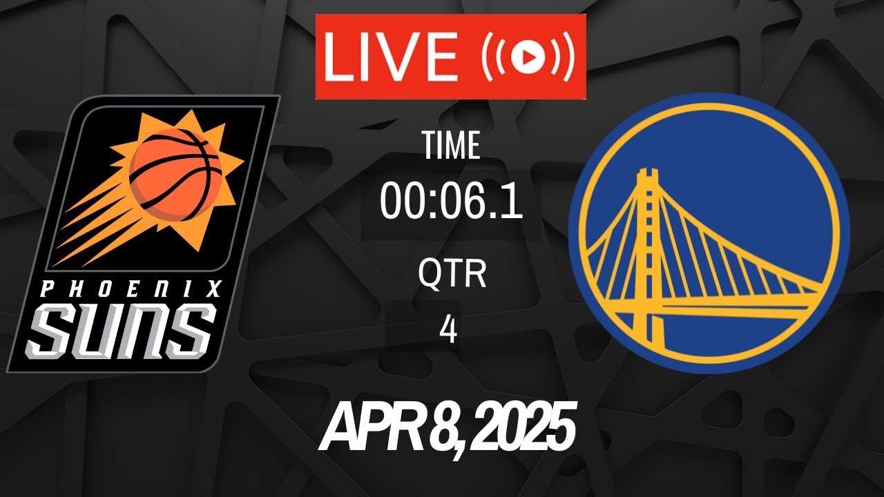 NBA LIVE! Golden State Warriors vs Phoenix Suns I April 8, 2025 Warriors vs Suns 2K Live