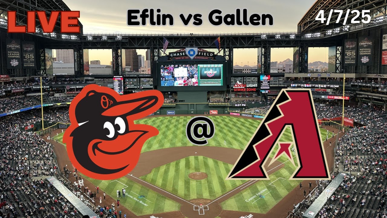 Baltimore Orioles @ Arizona Diamondbacks | LIVE! Play-by-Play & Commentary | 4/7/25 | Game #11