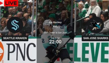 SEATTLE KRAKEN vs SAN JOSE SHARKS NHL Hockey 🏒 Live Stream Game Cast