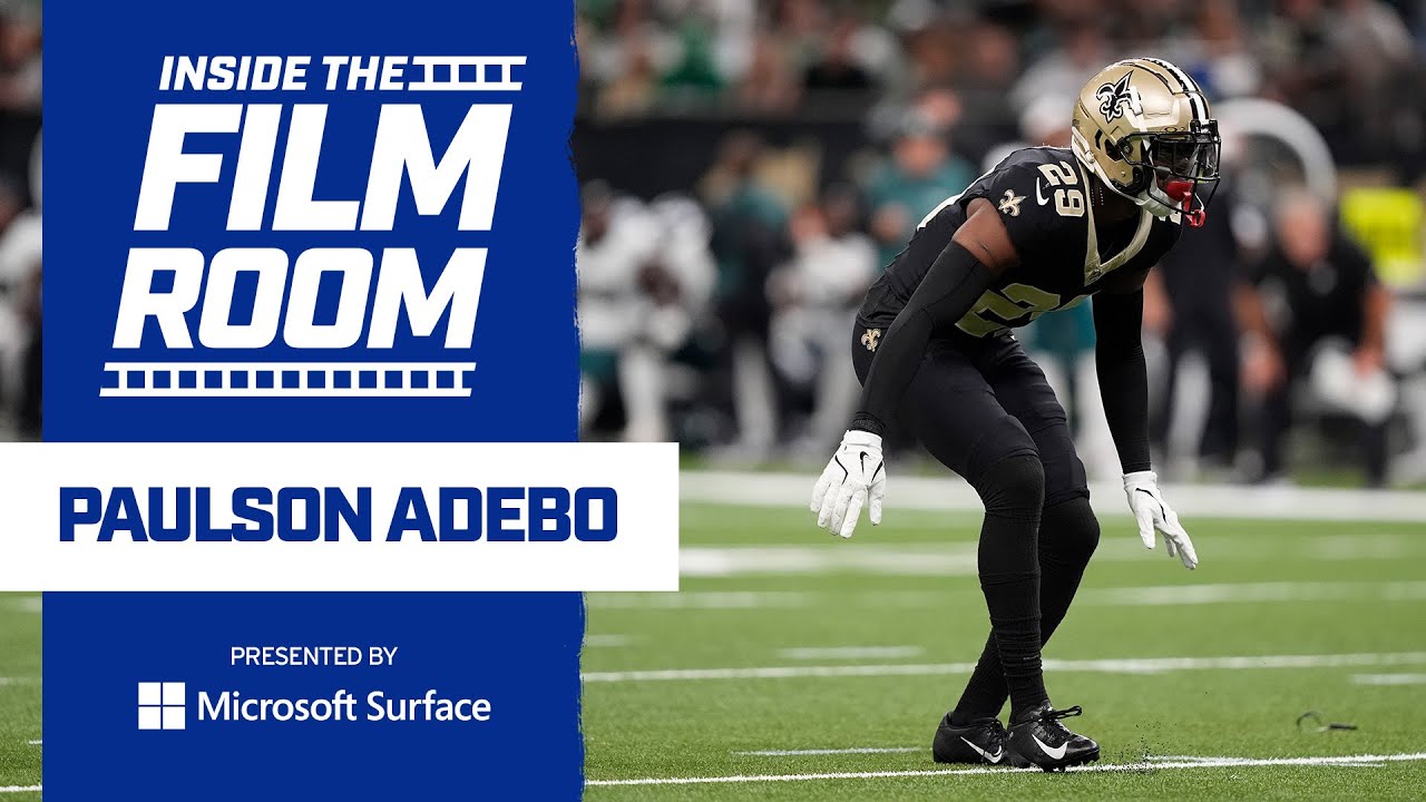Film Room: Paulson Adebo's 2024 Season Tape | New York Giants