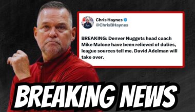 BREAKING NEWS‼️ Denver Nuggets FIRED Mike Malone Before The Playoffs