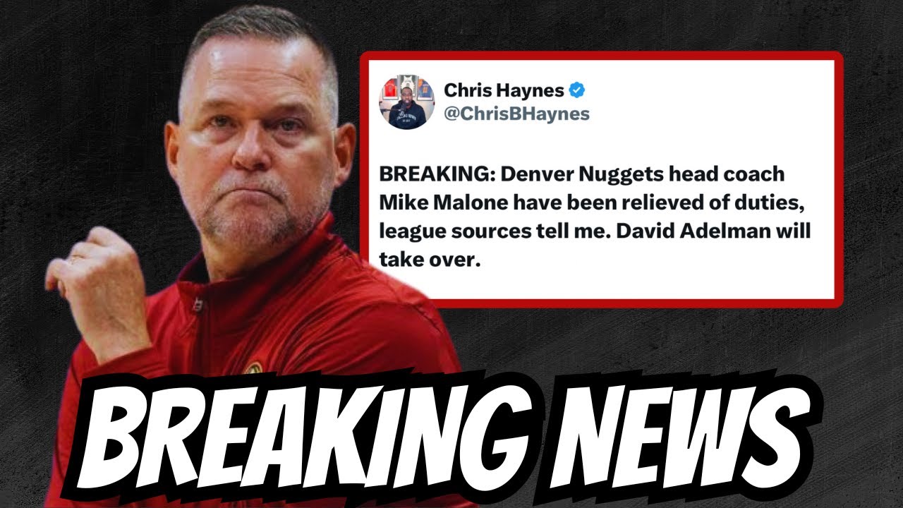 BREAKING NEWS‼️ Denver Nuggets FIRED Mike Malone Before The Playoffs