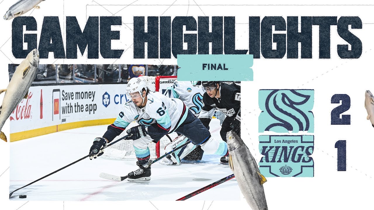 Seattle Kraken at Los Angeles Kings | 04/07 Game Highlights