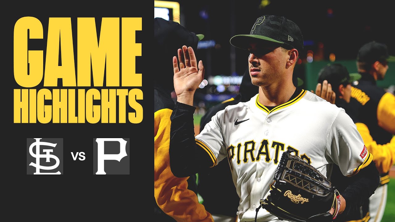 Thomas Harrington Gets First MLB Save | Cardinals vs. Pirates Highlights (4/7/25)