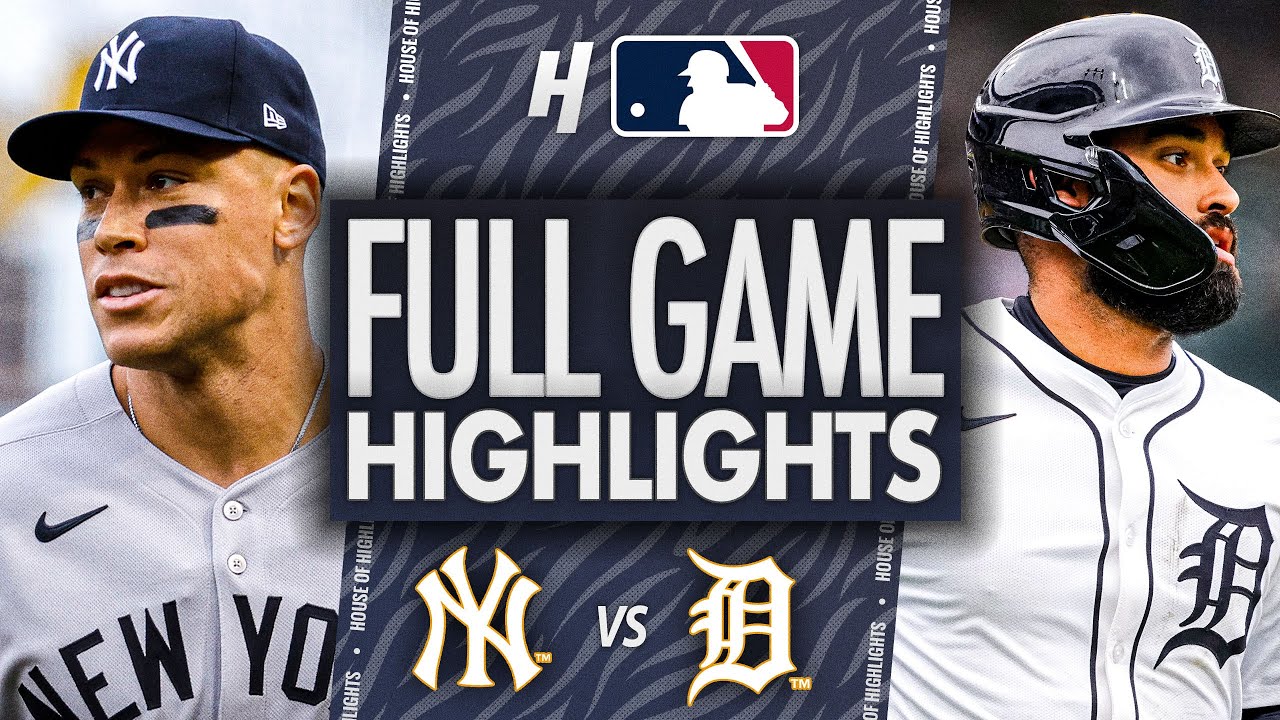 New York Yankees vs Detroit Tigers - FULL GAME HIGHLIGHTS | April 8, 2025 MLB Season