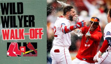 FULL 10th INNING: Red Sox Walk It Off at Fenway Park