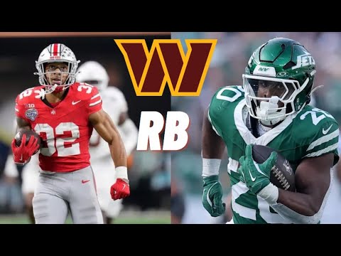 Best RB Options For The Commanders: Breece Hall? Hampton?