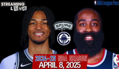 San Antonio Spurs vs Los Angeles Clippers NBA Live Stream (Play-By-Play & Scoreboard)