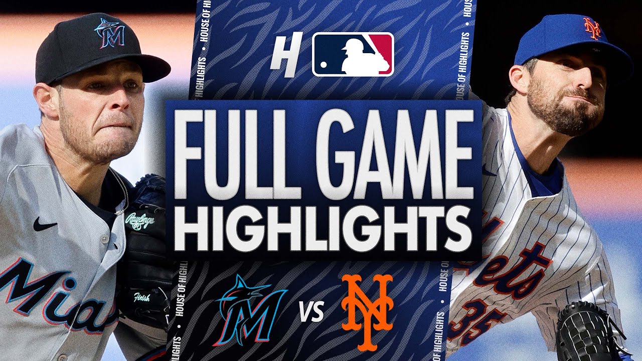 Miami Marlins vs New York Mets - FULL GAME HIGHLIGHTS | April 8, 2025 MLB Season