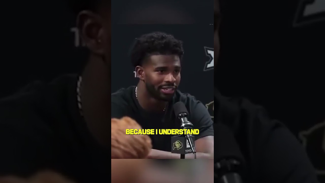 Shedeur is ready for any given situation