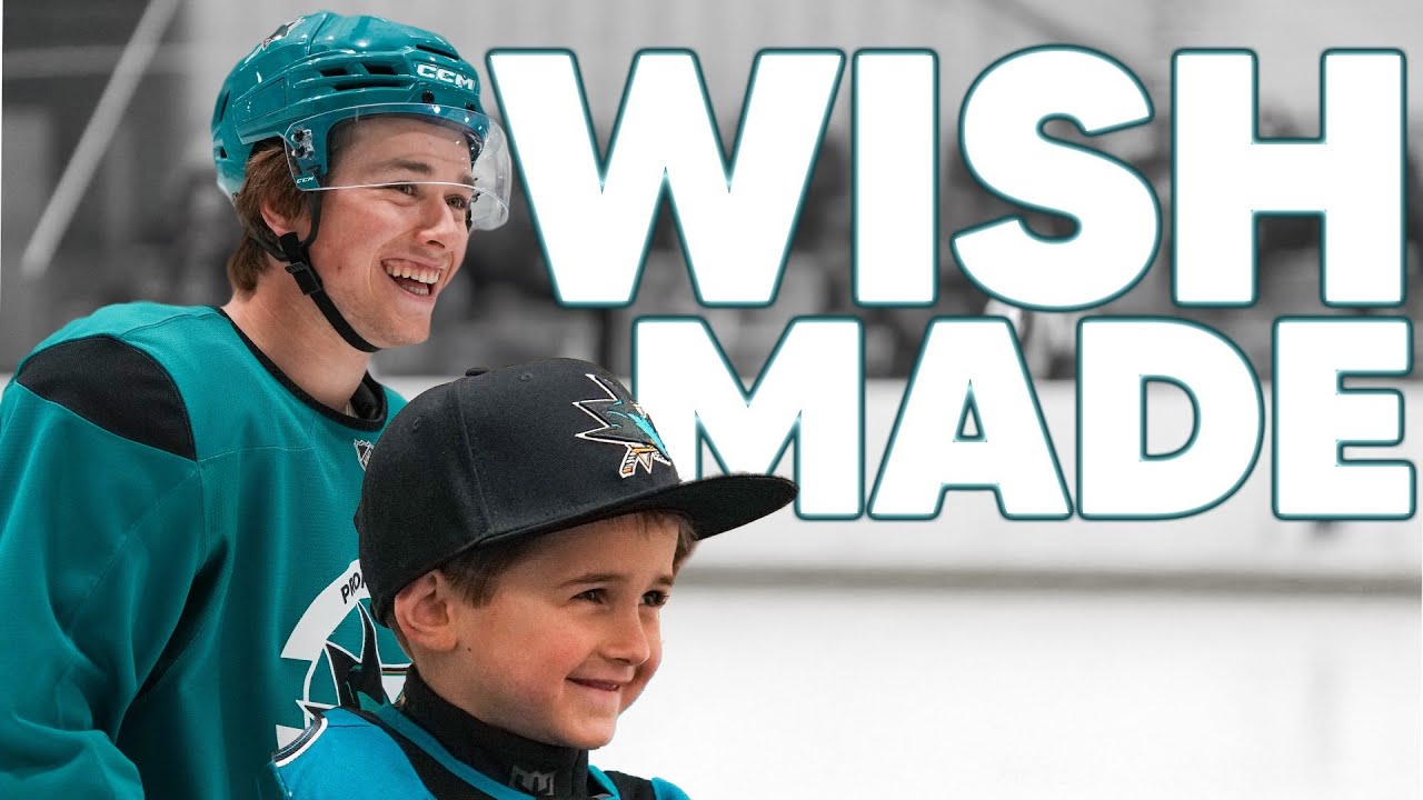 Luke's Make-A-Wish with the San Jose Sharks