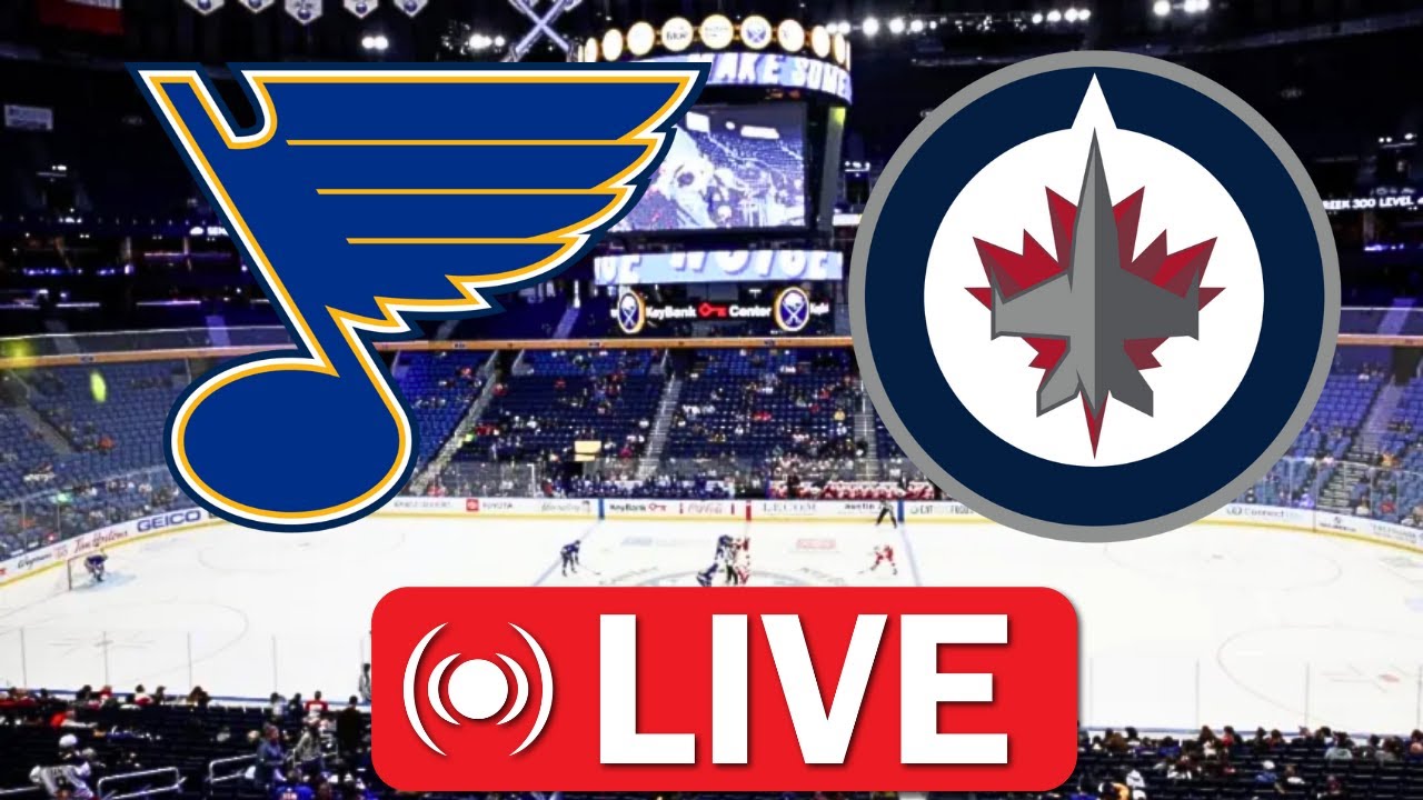 🔴Live: St. Louis Blues vs Winnipeg Jets | NHL 2025 | Live Score & Play-by-Play Commentary