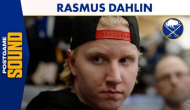 “We Have To Build For Next Year” Rasmus Dahlin After Win Over Carolina | Buffalo Sabres