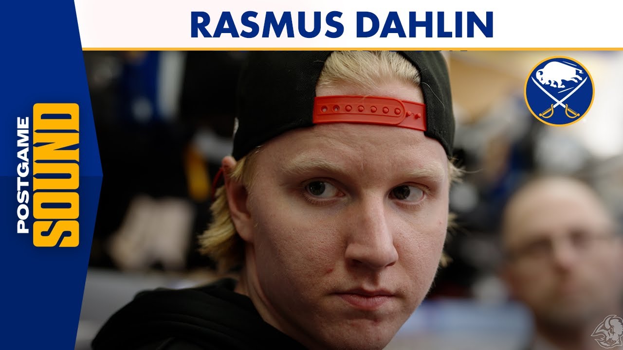 “We Have To Build For Next Year” Rasmus Dahlin After Win Over Carolina | Buffalo Sabres