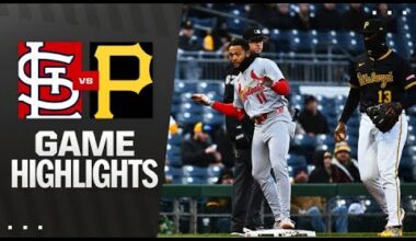 Cardinals vs. Pirates Game Highlights (4/8/25) | MLB Highlights