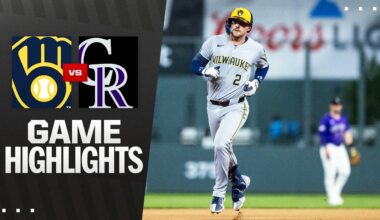 Brewers vs. Rockies Game Highlights (4/8/25) | MLB Highlights