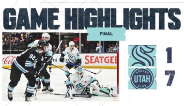 Seattle Kraken at Utah Hockey Club | 04/08 Game Highlights