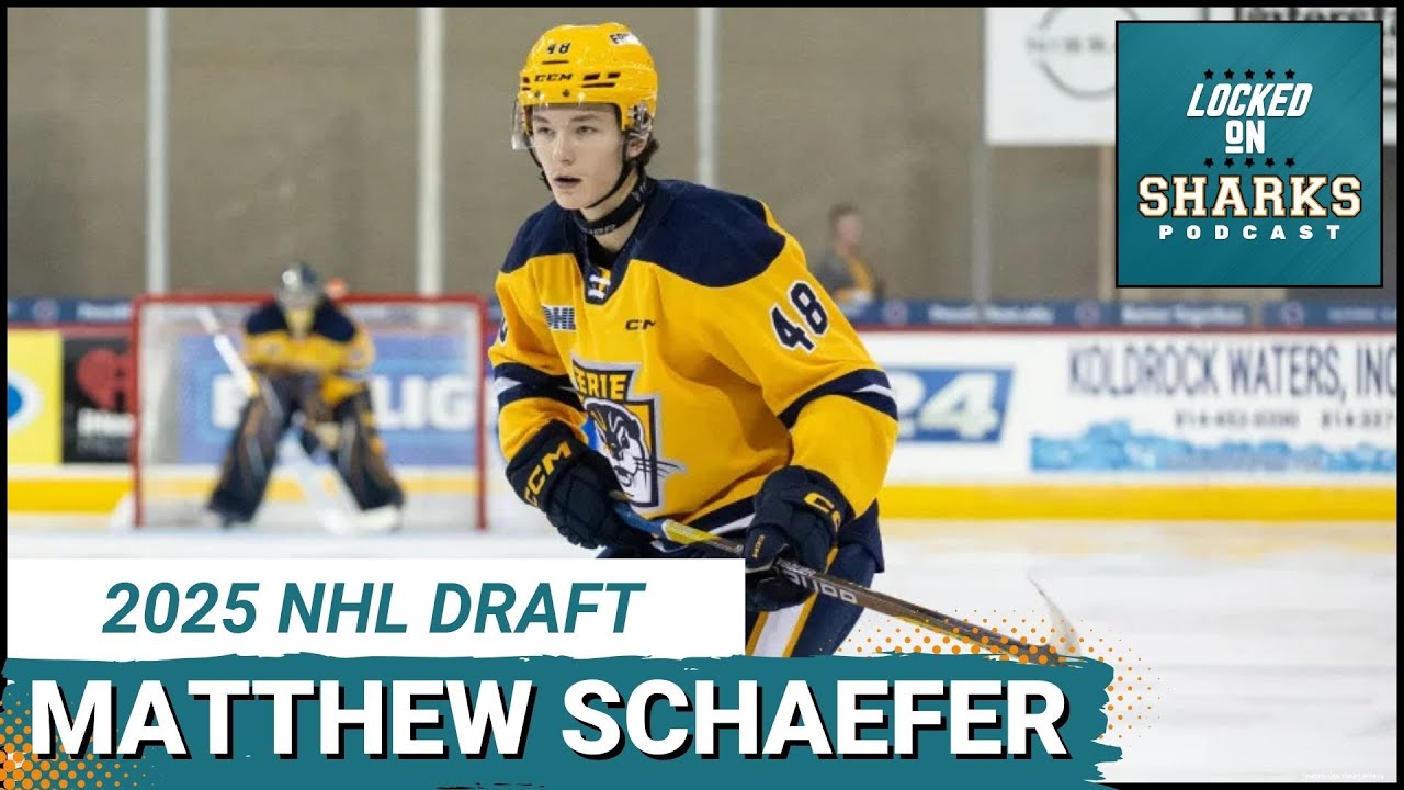 Could Matthew Schaefer Be The FINAL Draft Piece For The San Jose Sharks Rebuild?