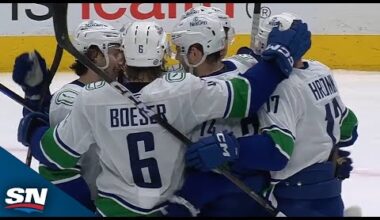 Canucks Stun Stars With THREE Last-Minute Goals To Force OT