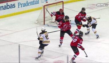 New Jersey Devils vs. Boston Bruins - Game Highlights