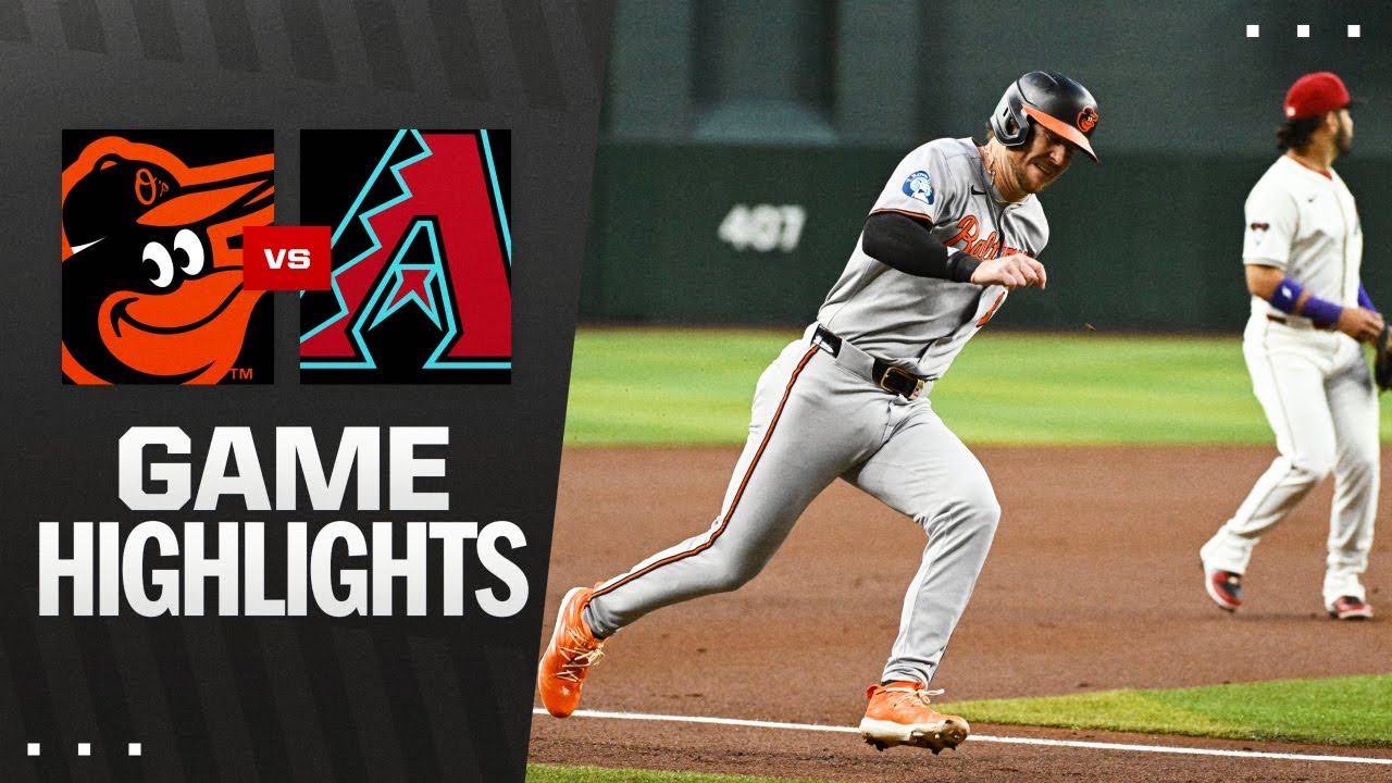 Orioles vs. D-backs Game Recap (4/8/25) | MLB Highlights | Arizona Diamondbacks