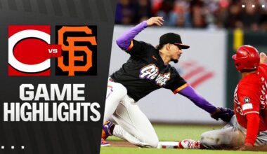 Reds vs. Giants Game Highlights (4/8/25) | MLB Highlights