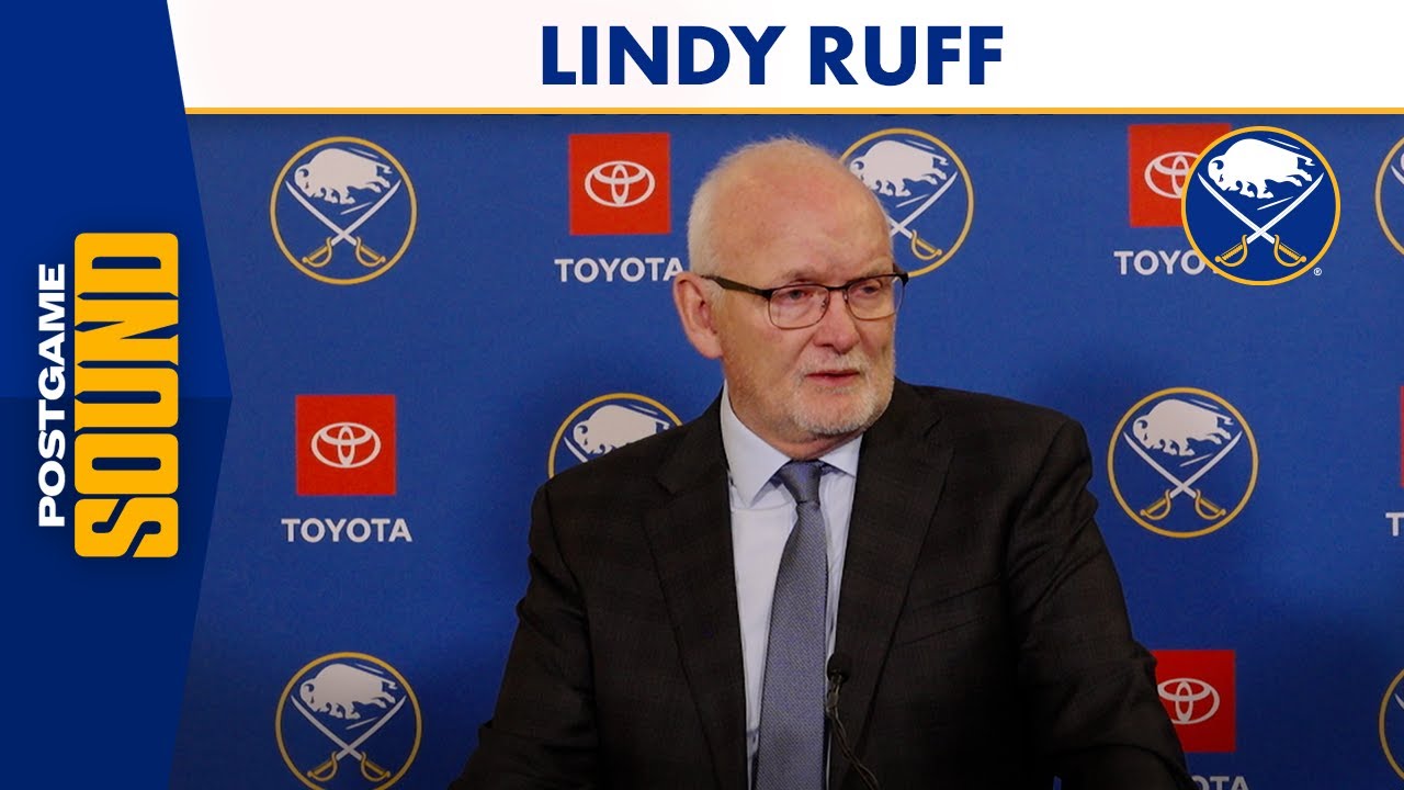 “Reims Is Feeling It, He’s On A Heater” Lindy Ruff After 3-0 Win Over Carolina | Buffalo Sabres