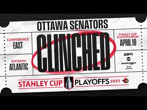 The BEST Ottawa Senators Plays of the Year 2024-25 #clinched #stanleycup