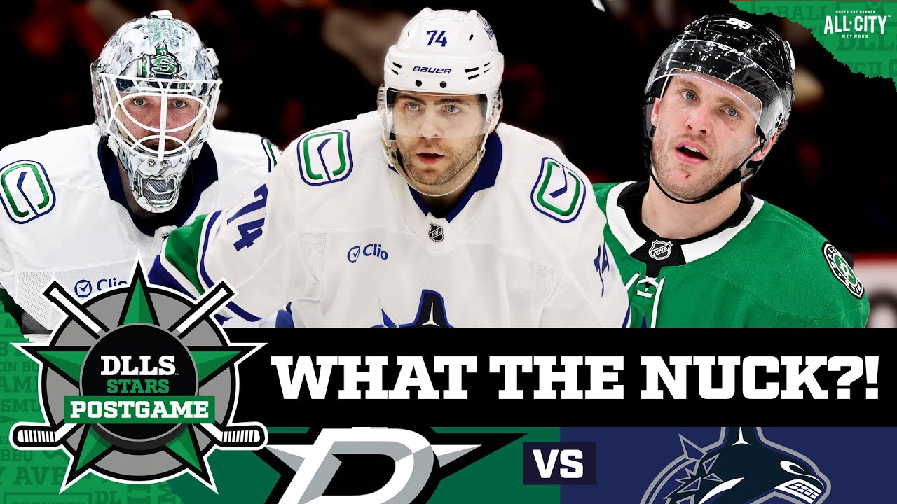 Vancouver Canucks rally, stun Dallas Stars 6-5 in OT | DLLS STARS POSTGAME