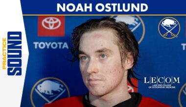 "It's Something That I've Worked For My Whole Life" | Noah Östlund Recalled To Buffalo Sabres