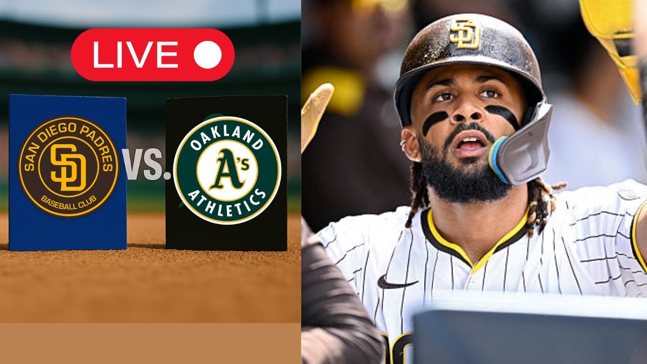 San Diego Padres Vs Oakland Athletics l Juego En Vivo l MLB LIVE