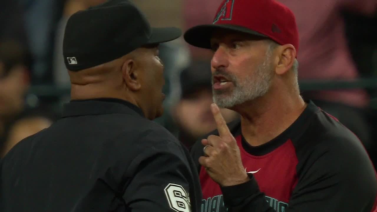 Torey Lovullo gets EJECTED for arguing with umpire Laz Diaz 😳 | ESPN MLB