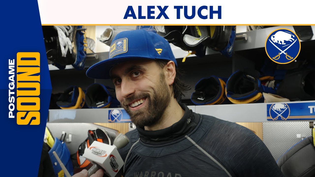 "The Crowd Is Bringing The Energy" | Alex Tuch After Buffalo Sabres 6-3 Win Over Boston Bruins