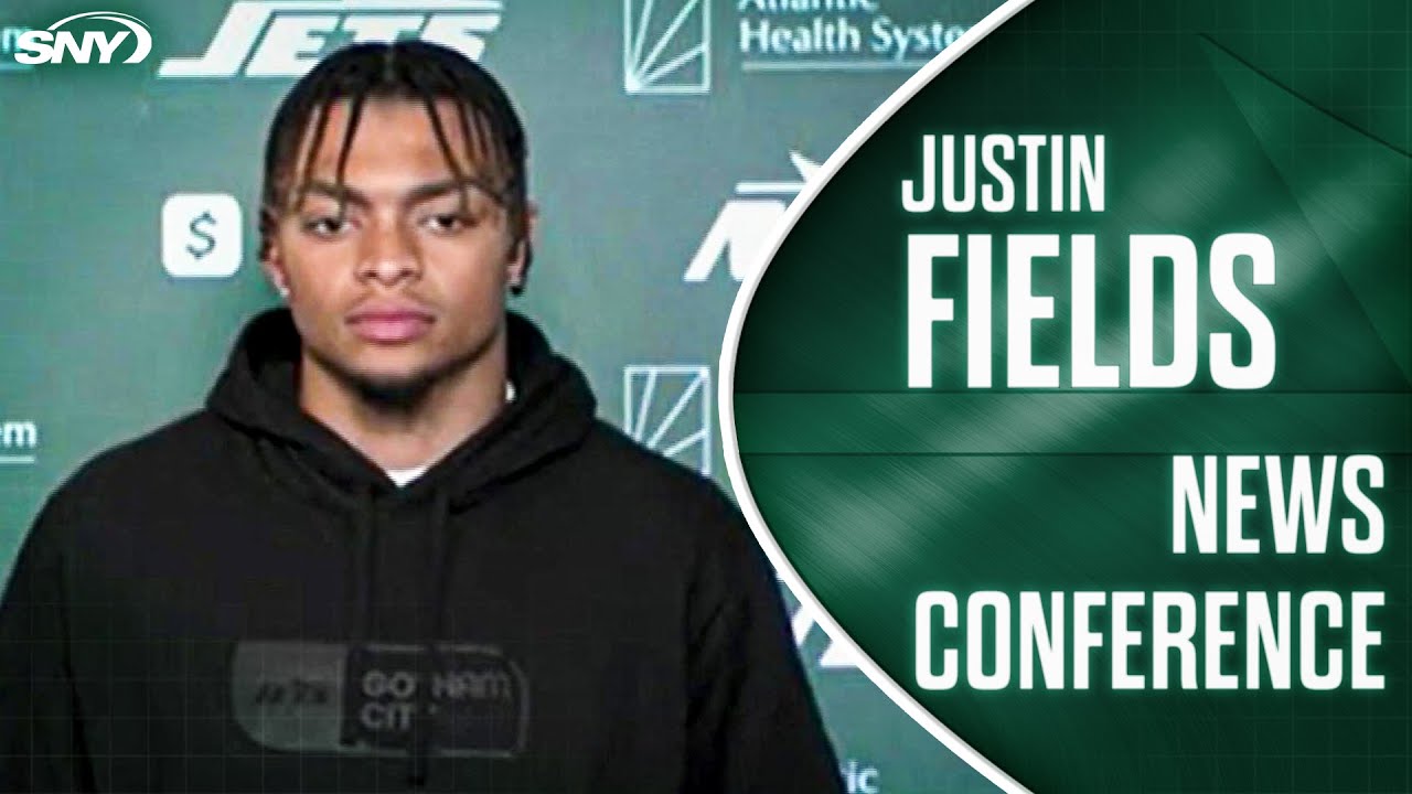Justin Fields reuniting with Garrett Wilson, excitement to play for Jets