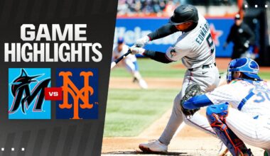 Marlins vs. Mets Game Highlights (4/9/25) | MLB Highlights