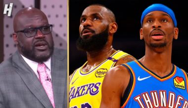 SHAQ & TNT Crew React to Lakers vs Thunder Highlights