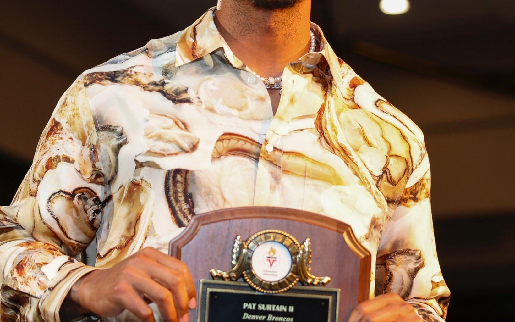 🔒⬇️🎮 Congratulations to Pat Surtain ll on being named a COSportsHoF Professional Athlete of the Year!