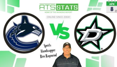 Vancouver Canucks vs  Dallas Stars Prediction (4/8/25) Ron's Free Hockey Picks