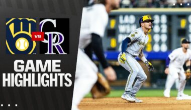 Brewers vs. Rockies Game Highlights (4/9/25) | MLB Highlights
