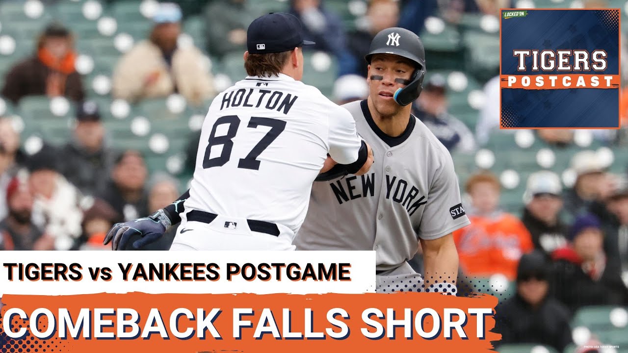 TIGERS POSTCAST: Detroit Tigers LOSE To New York Yankees, 5-1 Homestand, Jack Flaherty Shoves