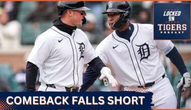 Tigers Comeback Falls Short to Yankees + More Injuries