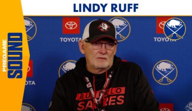 Buffalo Sabres Coach Lindy Ruff Ahead Of Matchup Against Carolina Hurricanes